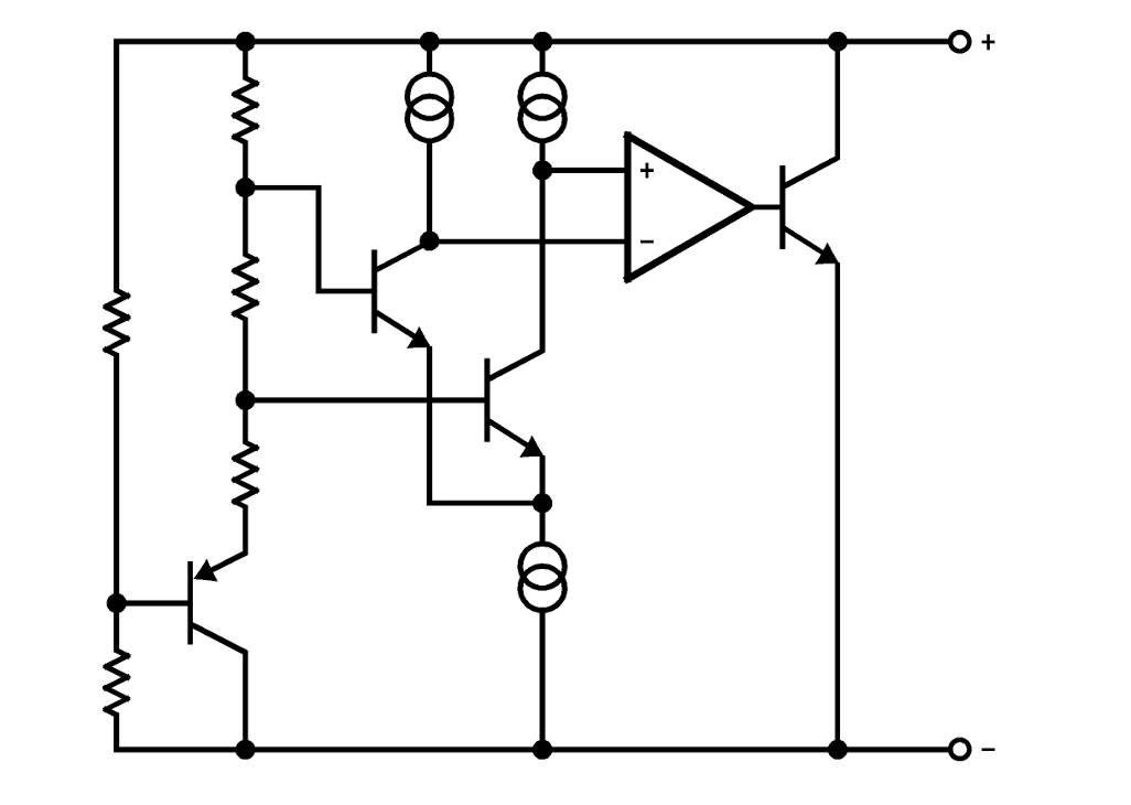 Block Diagram - Texas Instruments REF1112 Shunt Voltage References